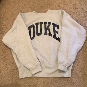 Duke University Crewneck Hoodie (S)